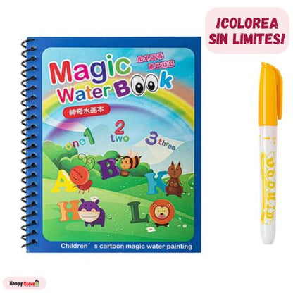 AquaMagic Art Book®: Libro de Colorear Reutilizable con Agua (Pack de 3)