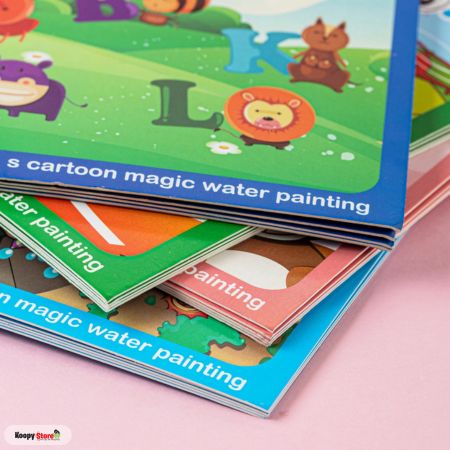 AquaMagic Art Book®: Libro de Colorear Reutilizable con Agua (Pack de 3)