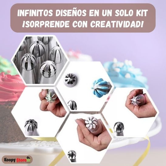 Baking Furnace®: Kit de Boquillas Premium 🧁