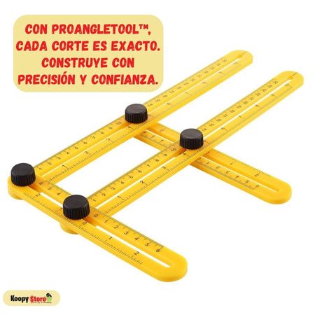 ProAngleTool™: Regla de medición ajustable