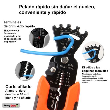 Comfort Connect Crimper®: Pinza Premium para Cables 5 en 1.