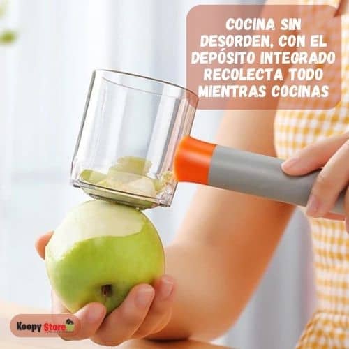 EASYPEEL®: PELADOR DE FRUTAS Y VERDURAS CON DEPOSITO