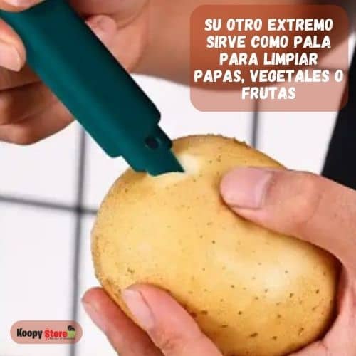 EASYPEEL®: PELADOR DE FRUTAS Y VERDURAS CON DEPOSITO