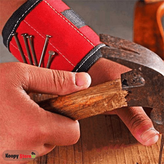 ToolHold®: Brazalete Magnético para Herramientas