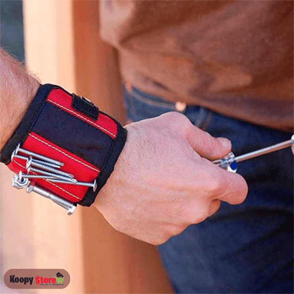 ToolHold®: Brazalete Magnético para Herramientas