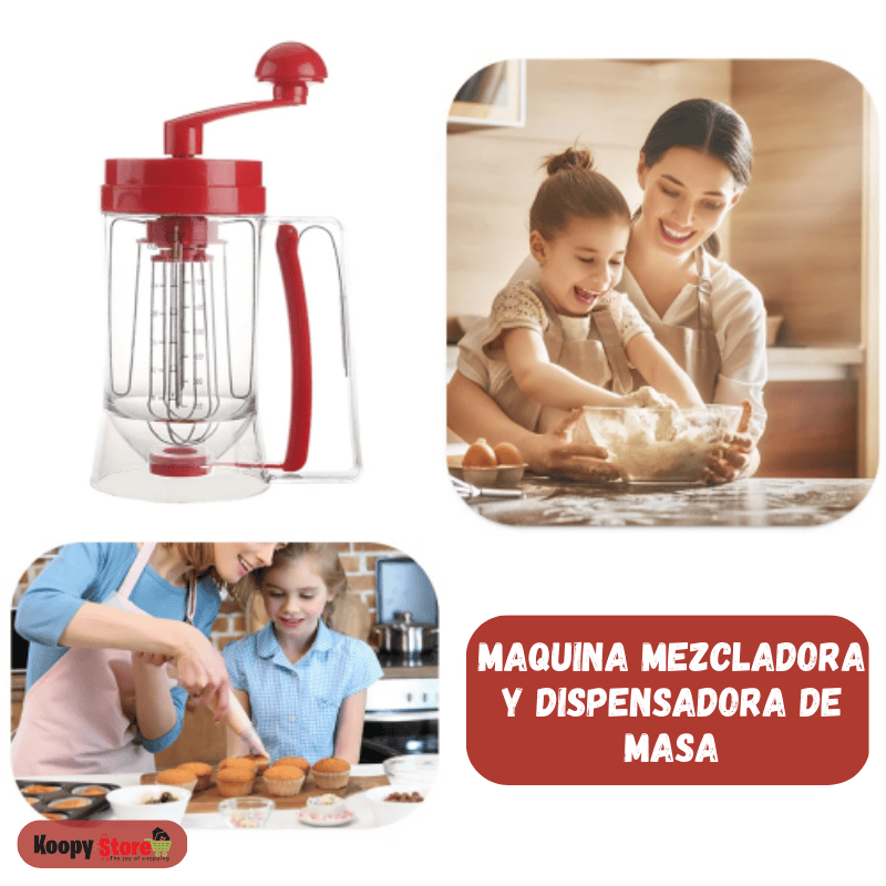 Máquina Mezcladora y Dispensadora de Masa 🥞