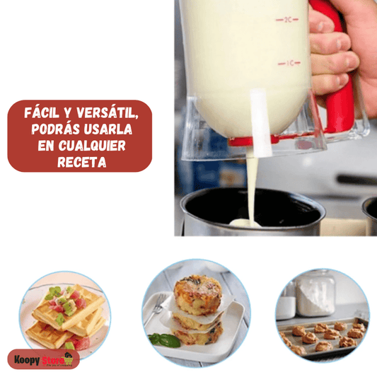 Máquina Mezcladora y Dispensadora de Masa 🥞