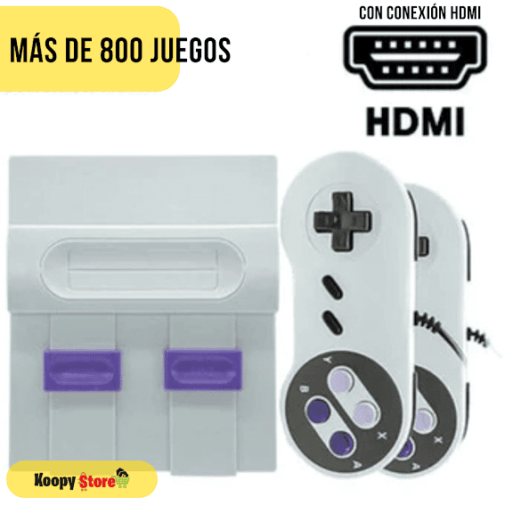 Consola de Videojuegos Retro